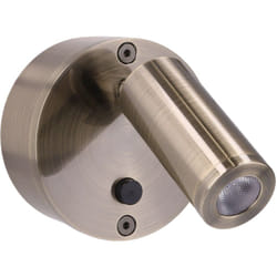 Leds-c4 - Luz De Lectura Ivy led 1W 3000K Patiné 28Lm