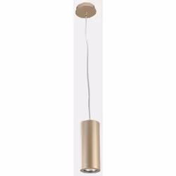 LEDS C4 Pipe 300mm Slim Pendentifs 300mm Pipe Or GU10 | Finition : Or | Matériel : Aluminium Hauteur (cm) : 180,00 | Largeur ...