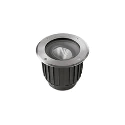 Leds-c4 - Gea - Acier inoxydable encastré au sol extérieur à led 12,5 cm 995lm 2700K IP67 poli