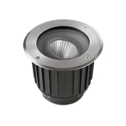 Leds-c4 - Gea - Acier inoxydable encastré au sol extérieur à led poli 22.3cm 2815lm 2700K IP67