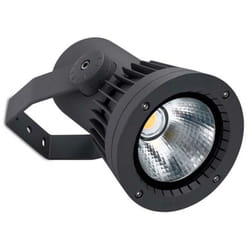 Leds-c4 - leds C4 Hubble Cob led Ø126mm Affichage led Extérieur Lumière Urbaine Gris IP65 IK07 4000K