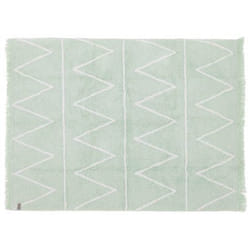 Lorena Canals Hippy Tapis pour salle de jeux Couleur menthe Coton Rectangulaire