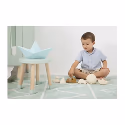 Lorena Canals Hippy Tapis pour salle de jeux Couleur menthe Coton Rectangulaire