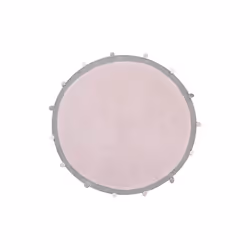 Lorena Canals Bubbly, Gris, Rose, Monochromatique, Coton, Coton, Rond, Intérieure