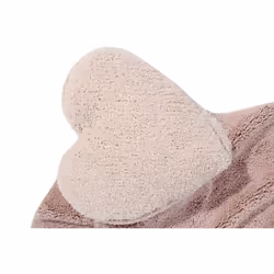 Lorena Canals Puffy Love Tapis pour salle de jeux Rose, Blanc Coton, Polyester Autres
