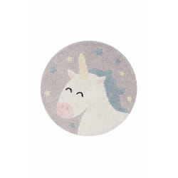 Lorena Canals C-MW-BELIEVE Tapis pour salle de jeux Multicolore Coton, Tissu Rond