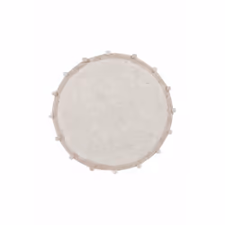 Lorena Canals C-BUBBLY-VNU, Naturel, Rose, Monochromatique, Coton, Tissu, Coton, Rond, Intérieure