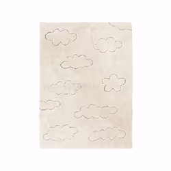 Lorena Canals C-RUC-CLO-S, Naturel, Motif, Coton, Tissu, Coton, Rectangulaire, Intérieure