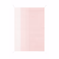 Lorena Canals C-GELA-PK-S, Rose, Blanc, Motif, Coton, Tissu, Coton, Rectangle, Intérieure