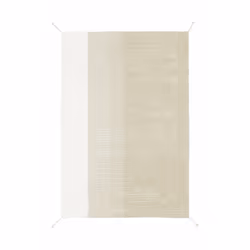 Lorena Canals C-GELA-OLV-S, Vert, Blanc, Motif, Coton, Tissu, Coton, Rectangle, Intérieure