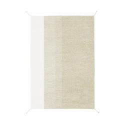 Lorena Canals C-GELA-OLV-S Tapis pour salle de jeux Vert, Blanc Coton, Tissu Rectangle