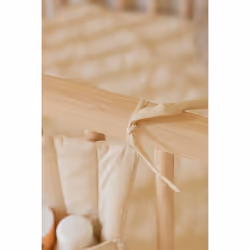 Lorena Canals HANG-BEN-NAT Organisateur de stockage suspendu Coton, Polyester Beige, Blanc