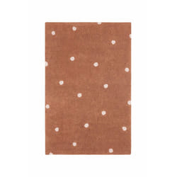 Lorena Canals C-MDOT-CHS Tapis pour salle de jeux Rouge Coton, Tissu Rectangulaire