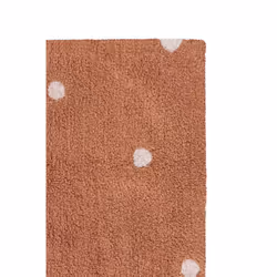 Lorena Canals C-MDOT-CHS Tapis pour salle de jeux Rouge Coton, Tissu Rectangulaire
