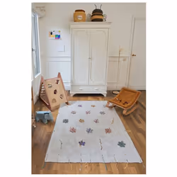 Points forts Lavable en machine Ce tapis est très facilement nettoyé car ses matériaux sont adaptés pour la machine à laver.  ...