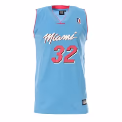 Miami Maillot de basket Bleu/Rose Homme Sport Zone