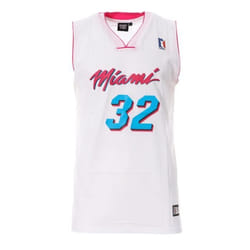 Miami Maillot de basket Blanc/Rose/Bleu Homme Sport Zone SEPL1004