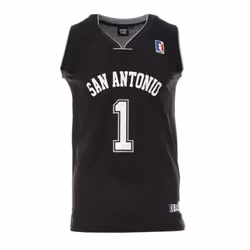 San Antonio Maillot de basket Noir Homme Sport Zone