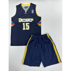 DENVER - Ensemble Basket junior - marine - 12 ans - Marine - Maillot basketball junior