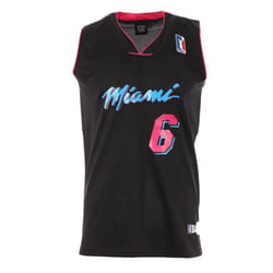 Maillot de basket Miami - Sport zone - Homme - Noir - 100% polyester