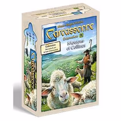 Jeu de stratégie Asmodee Carcassonne Moutons et Collines Extension 9