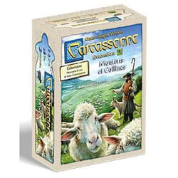 Jeu de stratégie Asmodee Carcassonne Moutons et Collines Extension 9