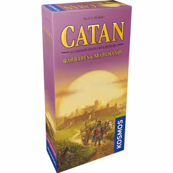 Kosmos Catan Barbares & Marchands 5/6 Joueurs, Extension de jeu de société, Stratégie, 90 min