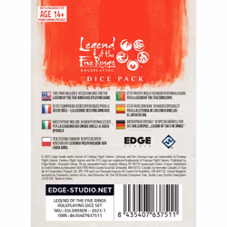 Asmodee ESL5R03EN jeu de dés