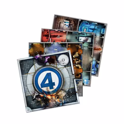 Asmodee CMMZB004 jeu de société Marvel Zombies: Fantastic 4 Under Siege 60 min Jeu de cartes Jeu de rôles - Vue supplémentaire 2