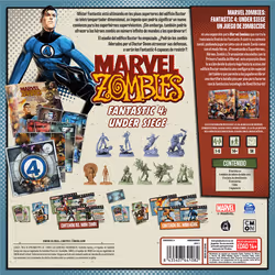Asmodee CMMZB004 jeu de société Marvel Zombies: Fantastic 4 Under Siege 60 min Jeu de cartes Jeu de rôles - Vue supplémentaire 4