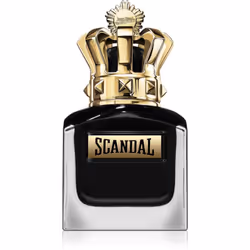 Jean Paul Gaultier Scandal Le Parfum, Hommes, 50 ml, Flacon rechargeable, Géranium, Fève Tonka, Bois de santal