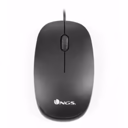 NGS Flame, Droitier, Optique, USB Type-A, 1000 DPI, Gris