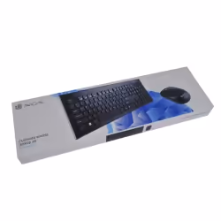 NGS Dragonfly Kit, QWERTY, ES, Taille réelle (100 %), RF sans fil, Clavier à membrane, QWERTY, Noir, Souris incluse
