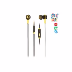 NGS Cross Rally, Avec fil, Appels/Musique, 20 - 20000 Hz, 15 g, Casque, Noir, Jaune