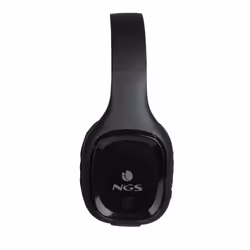 NGS Artica Sloth Casque Avec fil &sans fil Arceau Appels/Musique Bluetooth Noir