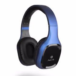 NGS Artica Sloth, Avec fil &sans fil, 20 - 20000 Hz, Appels/Musique, Casque, Noir, Bleu