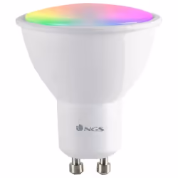 NGS GLEAM 510C, Ampoule intelligente, Wi-Fi, Blanc, LED, GU10, Variable