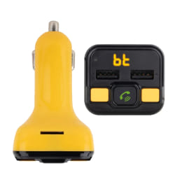 NGS Spark BT Curry 87,5 - 108 MHz Allume-cigare Noir, Jaune