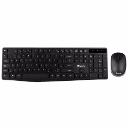 NGS Allure Kit, QWERTY, IT, Taille réelle (100 %), RF sans fil, QWERTY, Noir, Souris incluse