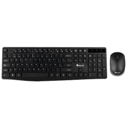 NGS Allure Kit, QWERTY, IT clavier Souris incluse RF sans fil Italien Noir