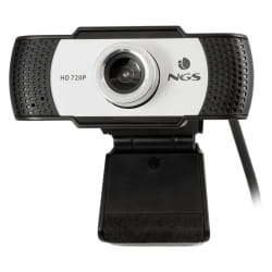 NGS XpressCam720 webcam 1280 x 720 pixels USB 2.0 Noir, Gris, Argent