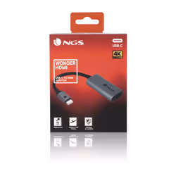 NGS WONDERHDMI adaptateur graphique USB Noir, Gris - Vue supplémentaire 8