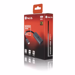 NGS WONDERHDMI adaptateur graphique USB Noir, Gris - Vue supplémentaire 9