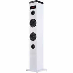 NGS SKY CHARM, Système micro audio domestique, Blanc, 50 W, FM, LED, Rouge