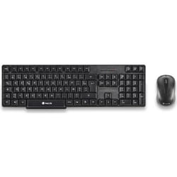 NGS ﻿﻿EUPHORIA KIT FRENCH clavier Souris incluse RF sans fil AZERTY Français Noir