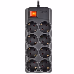 NGS SURGE POLE 800, 8 sortie(s) CA, Type F, 250 V, 50 - 60 Hz, 10 A, 6000 V