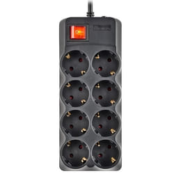 NGS SURGE POLE 800 Noir 8 sortie(s) CA 250 V 1,5 m