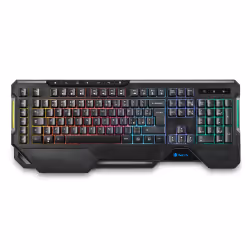 NGS GKX-450 IT, Taille réelle (100 %), USB, QWERTY, Noir