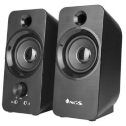 NGS SB350 haut-parleur Noir Sans fil 6 W