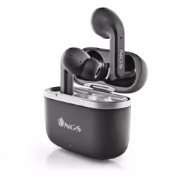 NGS ARTICA CROWN, Sans fil, Appels/Musique, 40 g, Écouteurs, Noir